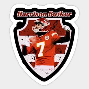 the kicker harrison butker 7 Sticker